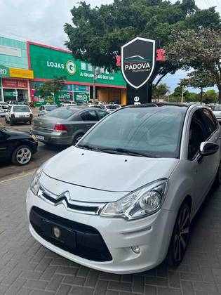 CITROËN C3 1.6 EXCLUSIVE 16V FLEX 4P AUTOMÁTICO CITROËN C3 1.6 EXCLUSIVE 16V FLEX 4P AUTOMÁTICO